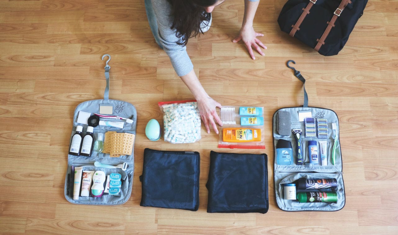Weltreise Packliste: Kulturbeutel für Weltreise
