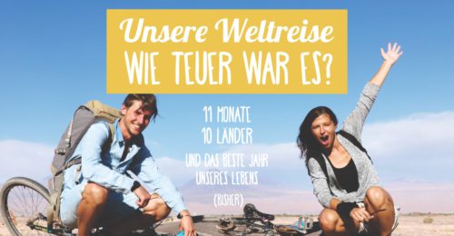 Weltreise Kosten für ein Jahr